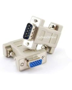 CablesOnline DB9 Male to HD15 VGA Female Multisync Video Adapter (AD-V02)