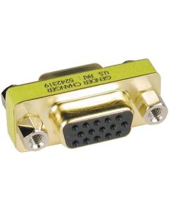 Tripp Lite Compact / Slimline VGA Video Coupler Gender Changer (F/F) (P160-000)