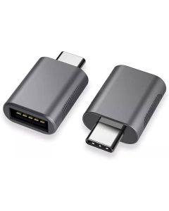 USB to Type-C Connector Adapter USB C Adapter to USB 3.0 Compatible with All USB-C Devices 2 Pack