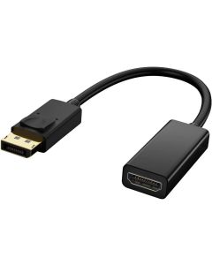 Sout DisplayPort to HDMI, Display Port DP to HDMI Adapter (Male to Female) Compatible for Laptops and Desktops Lenovo Dell HP ASUS and Other Brands
