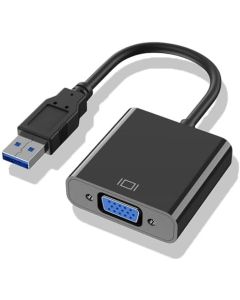KUPOISHE USB to VGA Adapter, USB 3.0/2.0 to HDMI Adapter Multi-Display Video Converter- PC Laptop Windows 7/8/1/10, Desktop, Laptop, PC, Monitor, Projector, HDTV, Chromebook