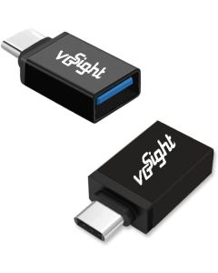 VG Sight USB C to USB 3.0 Female Adapter Pack of 2 - Compatible with USB-C Smartphones, iMac, MacBook Pro/Air, Laptops, PC and Others