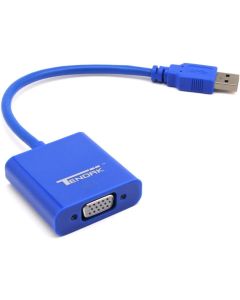 Tendak USB 3.0 to VGA Cable Video Graphic Card Display External Adapter for Windows 7 8