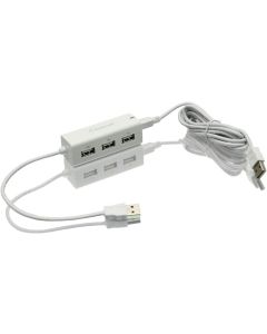 Hawking Technology 3-Port USB 2.0 Hub/Easy Link File Sharing for Windows XP/7/8/10+ and Mac OS 10.4/10.5 or Later (HU2P4)
