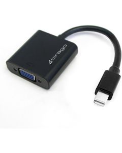 Cirago Mini DisplayPort to VGA Active Adapter (DPA2011),Black