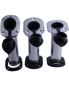 Stainless Steel Rod Holder Flush Mount 90 Degree Fishing Rod Holders Pod