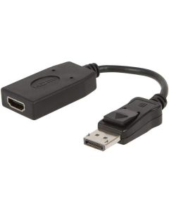 Accell DP to HDMI Adapter - DisplayPort 1.2 to HDMI 1.4 Active Adapter - 4K UHD @30Hz, 1920X1080@120Hz, 2560X1600@60Hz (B086B-006B)