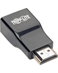Tripp Lite HDMI to VGA Converter Adapter for Chromebook Laptop Desktop PC, 1920x1080/1080p, M/F (P131-000), Black; Blue